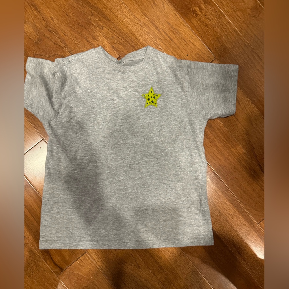 Stylish Gray Kids' Short Sleeve Tee